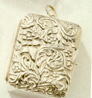 Musical Sterling Book Pendant