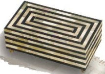 Mother-of-Pearl Jewelry Box Art Deco design - Large (1.18) 