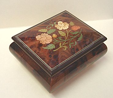 floral music box