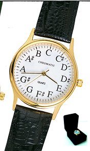 Chromatic Scale Wrist Watch