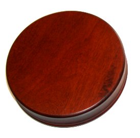 Round Wood Base 5 1/4