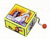 Crank Box Alice in Wonderland Series (hurdy gurdy)