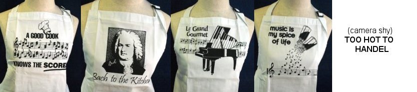 Aprons for Music Lovers