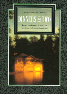 Dinners for Two Menus and Music by Sharon OConnor