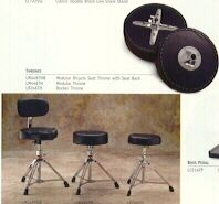 Drum Throne - Modular Bicycle Seat with Back