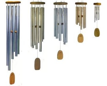 Woodstock Gregorian Wind Chimes Complete Set