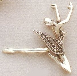 Marcasite Ballerina - Stag