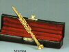 Miniature Clarinet 6 1/4 - brass
