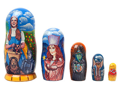 Land of Oz Russian Nesting Dolls