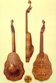Print of  Antique Stringed Instrument KD2