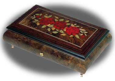 Rose Inlay -Burl Walnut (3.72 note)