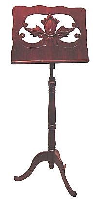 Hand Carved Wooden Decorative  Music Stand