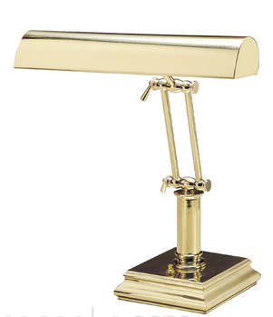 Lamp polished brass double armature