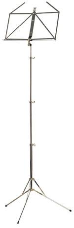 Music Stand - K&M Extra-Long Nickel 