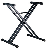 Keyboard Stand - Black Aluminum