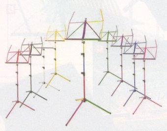 Music Stand - K&M 10010 Multi-colored & Black