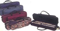 Fabric Flute Casewith Piccolo Pocket