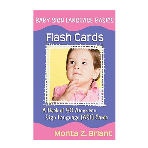 Baby sign language basics flash cards