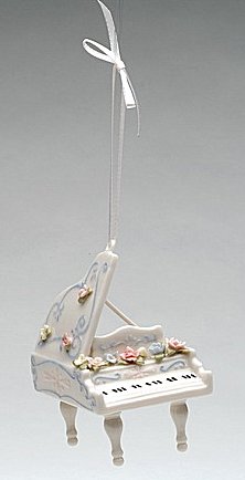 Mini Piano Musical Hanging Ornament