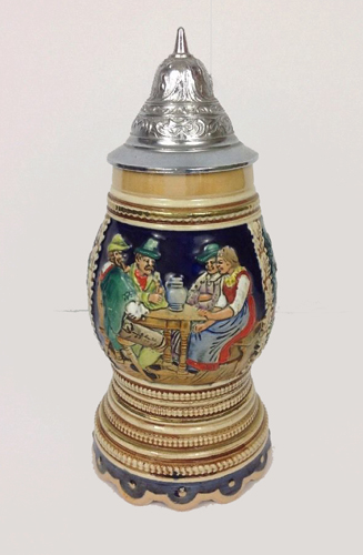 Vintage German Bellied Beer Stein