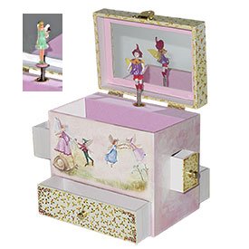 Enchantmints Musical Treasure Box with Purple Fairy 