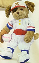 Plush Baseball Bear by Gund