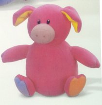 Plush Rockin' RomperPiglet by Gund