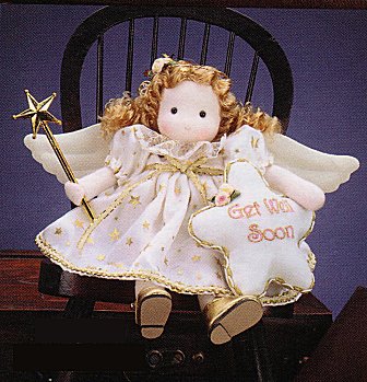 Musical Dolls - Get Well Soon Musical Angel Doll