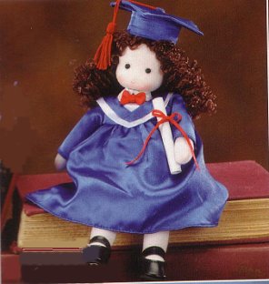 Musical Dolls - Graduate (Brunette)