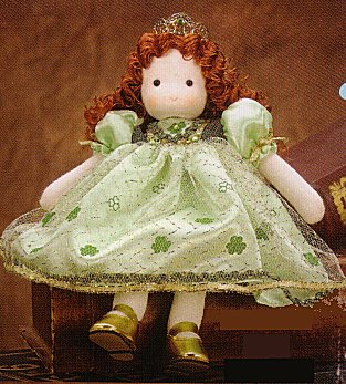 Musical Irish Princess, Movable Doll