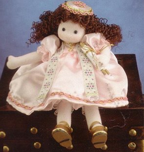 Musical Dolls - Bat Mitzvah Girl in Pink (Brunette)