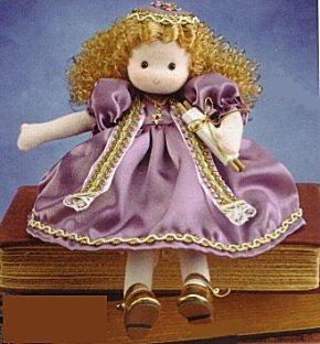 Musical Dolls - Bat Mitzvah Girl in Purple (Blonde)