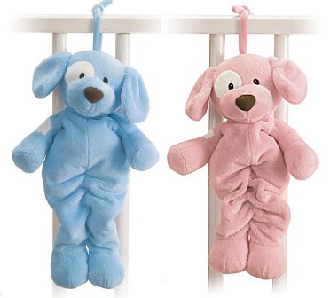 Plush Pullstring Spunky in Blue by  Gund