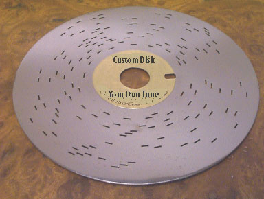 a mock-up custom disc