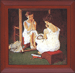 Norman Rockwell Collection - Girl at the Mirror (1.18)
