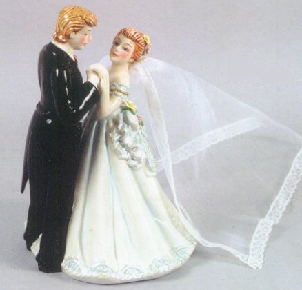 Porcelain Bride and Groom