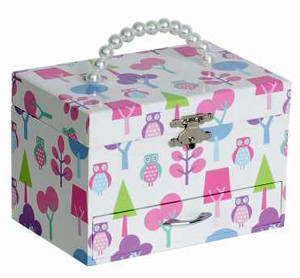 Child's Musical Ballerina Jewelry Box - Molly