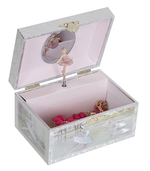 children's jewelry box with ballerina