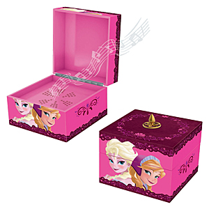 Frozen  Princesses Anna Musical Keepsake in  Pink  