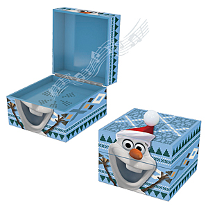 Frozen Olaf Musical Keepsake Box 