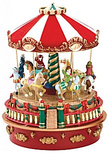 Mini  Carousel Carnival by Mr Christmas