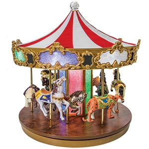 Grand Carousel Musical Merry go Round by Mr Christmas