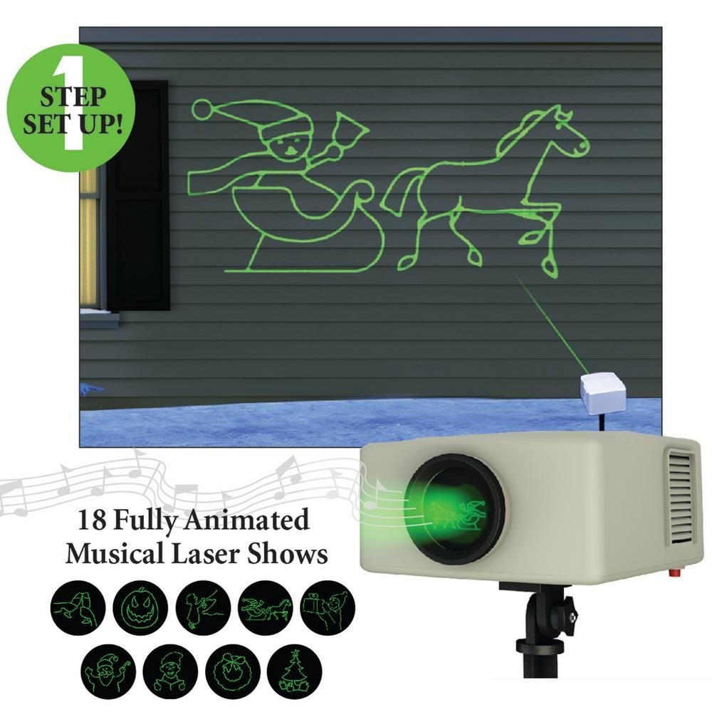 Christmas laser light display discount