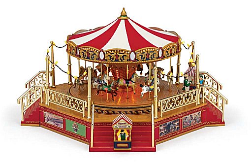Musical Carousel with Boardwalk