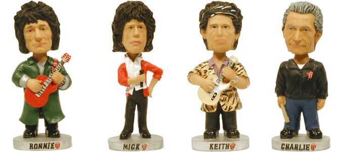 Bobbleheads - Rolling Stones