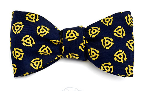 45 record adaptor bow tie