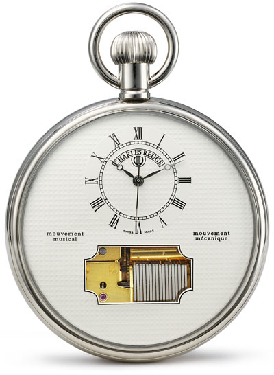 Reuge Pocket Watch CXH.17.4898.001 Palladium