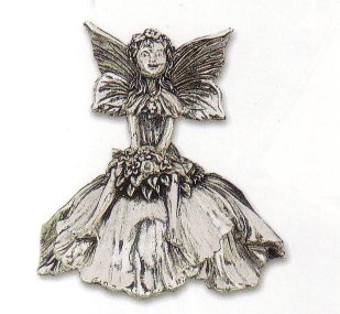 Silver Musical Figurine Flower Fairy