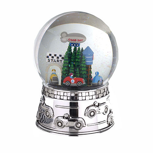 Race Car Waterglobe