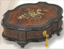 Reuge Mother-of-Pearl Rococo Musical Box (3.72)